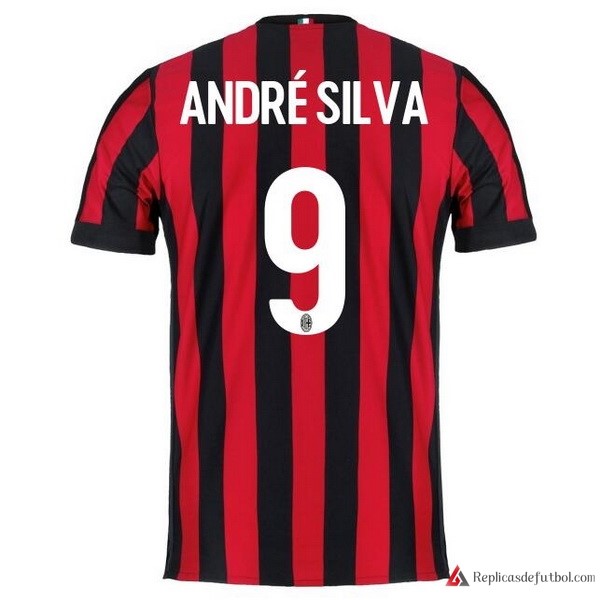 Camiseta Milan Primera equipación Andre Silva 2017-2018